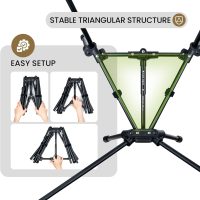 OneTigris Tigerblade High Back Camping Chair with Pillow Design, Comfortable Widened Seat Folding Chair - Image 7