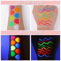 BOBISUKA 8 Colors UV Neon Liquid Eyeliner Set, Matte Colored Eyeliners Pen, Colorful Waterproof Smudge-proof Pigmented Graphic Liners, Delineadores de Colores Para Ojos Eye Makeup Gift Kit - Image 4