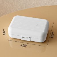 Travel Pill Organizer Box, Portable Pill Case, Pill Box Dispenser, with 7 Compartments for Different Medicines - Image 6