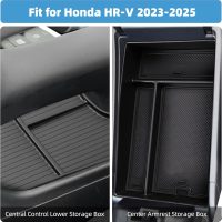 Center Armrest Storage Box and Central Control Lower Storage Box for Honda HR-V HRV 2023 2024 2025 Accessories - Image 2