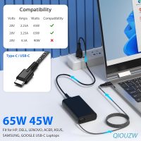 New Slim 65W USB C Laptop Charger Compatible with HP Spectre X360,Spectre,Elitebook x360,Elitebook,Envy,Omnibook,Chromebook,Elite x2,Zbook,ProBook Travel Type C AC Adapter Power Cord Supply - Image 2