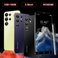 TryFirst Cheap Mobile Phones, 5.0 Inch Dual SIM Dual Camera, Quad Core, 16GB ROM【Expandable up to 128GB】, Support WiFi/Bluetooth/FM, Face Unlocked Cell Phone (Purple) - Image 2