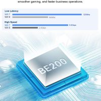 Beelink GTI14 AI Mini PC, Intel Core Ultra 9 185H (16T/22C, up to 5.1GHz), 64GB DDR5 2TB PCIe4.0 SSD Mini Desktop Computer, Dual 2.5G LAN/Fingerprint Sensor/WiFi 7/ BT5.4/USB4.0/ 145W PSU Gaming PC - Image 6