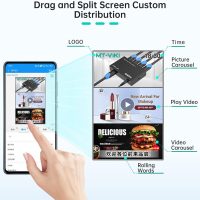 MT-VIKI Advertise TV Box Streaming Media Player 4K, HDMI USB 3.0 OTG TF Card 3.5mm Audio Port Android 11 LAN Network WiFi Bluetooth Support - Image 2