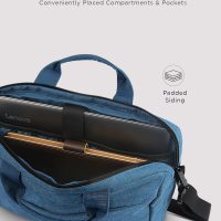 Lenovo Laptop Carrying Case T210, 15.6-Inch Laptop and Tablet, Sleek Design, Durable and Water-Repellent Fabric, Business Casual or School, GX40Q17230 Casual Toploader - Blue - Image 5
