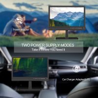 Feihe 14 inch Small Flat Screen Kitchen TV with ATSC Tuner/USB/HDMI/AV/VGA, Built-in TV Stand and Remote Control for Bedroom,RV,Camping,Outdoor or Office（No Smart TV） - Image 6