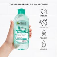 Garnier Micellar Water with Hyaluronic Acid, Facial Cleanser & Makeup Remover, Hydrating and Plumping, For All Skin Types, Vegan, Cruelty Free, 13.5 Fl Oz (400mL), 1 Count - Image 5