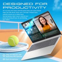 HP Flagship 15.6-inch Touchscreen Laptop Computer - Intel 13th Gen Core i3 (Up to 4.5GHz) • HD Touch Display • for Business & Student • AI Copilot • Wi-Fi6 • HD Camera • Win 11 Pro (32GB RAM, 1TB SSD) - Image 4