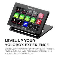 YoloLiv YoloDeck, Studio Controller Keyboard, 15 Customizable LCD Keys, Trigger Actions on YoloBox Extreme/YoloBox Ultra/YoloBox Pro - Image 5