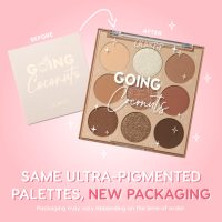 ColourPop Going Coconuts Eyeshadow Palette - Cool-Toned Neutral Eyeshadow Palette with Ultra-Velvety and Silky Finishes - High-Pigment Eye Makeup with a Long-Wearing Formula (0.3 oz) - Image 2