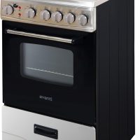 Avanti ERU200P3S Electric Range Oven Compact Design, 2.1-Cu.Ft. Capacity with 4 Coil Burners, Framed Glass Door, Storage Drawer and Broiler with Pan Perfect for Apartments, 20-Inch, Stainless Steel - Image 5