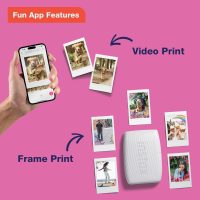 Fujifilm Instax Mini Link 3 Smartphone Printer - Clay White - Image 5