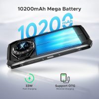 DOOGEE S119 (2025) Rugged Phone Unlocked,24GB+512GB/TF 2TB Android 14 Rugged Smartphone with 1.32" Rear Screen,10200mAh Battery/33W,6.72" FHD+,100MP+20MP Night Vision,NFC/Dual Unlock/3 Card Slot/OTG - Image 3