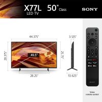 Sony 50 Inch 4K Ultra HD TV X77L Series: LED Smart Google TV KD50X77L- 2023 Model, Black - Image 5