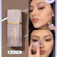 SHEGLAM Sun Sculpt Cool Toned Liquid Contour Stick Long Lasting Cream Bronzer Makeup - Soft Tan - Image 2