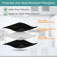 Stove Top Covers For Electric Stove, Heat Resistant Stove Cover - 28.5 X 20 Inches Fireproof Stove Covers For Electric Stove Top, Glass Stove Top Cover, Electric Stove Top Cover Protector Mat - Image 2