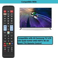 [2 Pack] Universal Remote Control for All Samsung TV Smart LED LCD TV LCD LED QLED SUHD UHD HDTV Curved Plasma 4K 3D Smart TVs, with Buttons for Netflix, Prime Video, Smart Hub-Backlit - Image 4