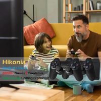 Hikonia Retro Game Console with 20000 Games,Plug & Play Video Game Console 9 Emulators Classic Games,4K HDMI Output for TV,Dual Controllers Birthday Gifts for Boys & Girls 64G - Image 2