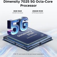 DOOGEE Blade GT Play 5G Rugged Smartphone Unlocked with RGB LED Light Effect,Rugged Phone 6.72" FHD+ 120Hz,6nm D7025 CPU,20GB+256GB, 10.5 mm Ultra-Thin Gaming Phones,5800mAh/50MP AI Camera/NFC - Image 3