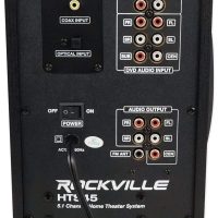 Rockville HTS45 800w 5.1 Channel Home Theater Audio System, Bluetooth Connectivity, USB/SD Playback, Wall-Mountable Speakers, for Home Entertainment - Image 6
