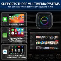 Magic Box 3.0 Pro – Qualcomm Snapdragon Multi-Core, Support Netflix/YouTube/Hulu/Prime Video/256G TF Card etc., Streaming Video Box with Wireless CarPlay & Android Auto Adapter - Image 2
