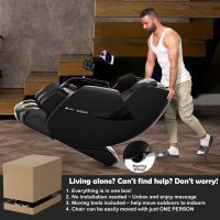 2025 Massage Chair Full Body, Zero Gravity SL-Track Shiatsu Massage Recliner Chair with Heat, 12 Auto Modes, Backlit Touchscreen and Calfrest Extension - Image 7