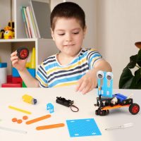 STEM Kits for Kids Crafts 6-8 8-12, Boys Gifts Toys for 6 7 8 Year Old Boy Birthday Gift Ideas, STEM Toys Crafts 6+ 7+ yr, Robotics Science Kits Activities Robot Building Age 8-10 9 10 11 12 13 14 - Image 6