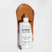 Pacifica Sunny Glow Liquid Face Bronzer Drops - Face Makeup Bronzing For Face & Cheeks for Instant Sun-Kissed Glow - Vitamin C & Glycolic Acid Infused Liquid Bronzer Illuminating Highlighting Clean - Image 15