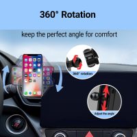 Car Phone Holder for Honda CR-V 2023 2024 2025 2026 & HR-V 2023 2024 2025 2026 Accessories, Compatible MagSafe, 360° Rotation, Super Strong Magnetic Attraction(for 9/7 inch Screen only) - Image 4