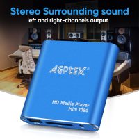HDMI Media Player, Blue Mini 1080p Full-HD Ultra HDMI MP4 Player for -MKV/RM/ MP4 / AVI etc- HDD USB Flash Drive/HDD and SD Card - Image 5