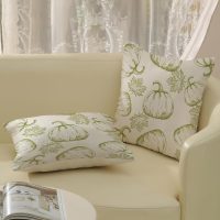 Fall Pillow Covers 18x18 Sage Green Pumpkin Decor Throw Pillows Case for Couch Maple Leaves Autumn Harvest Thanksgiving Farmhouse Indoor Outdoor Decorative Cushion Cases for Sofa Bed Set of 2 - Image 6