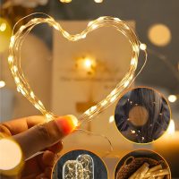 4 Pack 100 LED Fairy Lights Battery Operated with Remote, 33FT Waterproof Twinkle Lights with Timer & 8 Modes, Fairy String Light Outdoor Indoor for Bedroom Classroom DIY Christmas Decor (Warm White) - Image 6