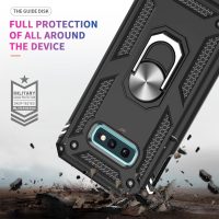 LeYi for Galaxy S10E-Phone Case: Samsung Galaxy S10E Case with Glass Screen Protector Camera Lens Protector, Heavy Duty Magnetic Ring Holder Stand Android Unlocked Cover Funda para SM-G970U, Black - Image 6