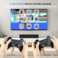 Hikonia Retro Game Console with 20000 Games,Plug & Play Video Game Console 9 Emulators Classic Games,4K HDMI Output for TV,Dual Controllers Birthday Gifts for Boys & Girls 64G - Image 4