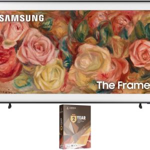 SAMSUNG QN75LS03DAFXZA 75 Inch The Frame 4K Smart Quantum HDR TV with 2 Year Amber Protection Plan (2024)