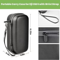 ALKOO Case Compatible with DJI Osmo Mobile 7/7P Smartphone Gimbal – Travel Storage Holder Bag for 3-Axis Stabilizer, Extension Rod, Phone Clamp & Tripod – Pouch Only (Basic Style) - Image 3