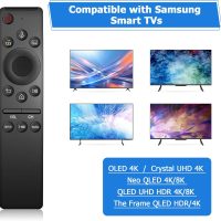 Voice Remote Replacement for Samsung Smart TV – Compatible with BN59-01312A/01357A/01385A/01391A – Universal Remote for QLED, UHD, HDR, Frame, Curved TVs – with Netflix, Pr-Video, TV Plus Buttons - Image 2