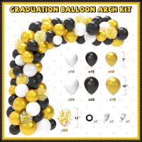 Black and Gold Graduation Grad Boxes, Grad Boxes with Letters 2025, Graduation balloons Decorations Class of 2025, Congrats Grad Party Decorations for Any Grades - Image 2