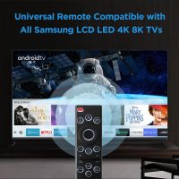 Universal Backlit Remote Control Replacement for Samsung Smart TV Remote with Shortcut Buttons Netflix, Hulu, Disney+, Prime Video, Black - Image 5