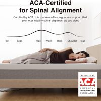Novilla Queen Size Mattress, 12 Inch Gel Memory Foam Mattress for Cool Night & Pressure Relief, Medium Plush Feel with Motion Isolating, Bliss - Image 5