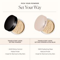Laura Mercier Translucent Loose Setting Powder, 24HR Shine Control, Infused with Vitamins C + E, Soft Matte Finish, Normal to Oily Skin, 4 Shades for Virtually All Skin Tones, Holiday Gift Set - Image 7