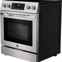Kenmore Front Control Electric Range Oven with 5 Cooktop Elements with 7 Cooking Power Options, True Convection, Steam and Self Clean, Freestanding Oven, 4.8 cu. ft. Capacity Stainless Steel - Image 13