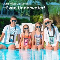Niveaya Double Space Waterproof Phone Pouch (2-Pack) - IPX8 Cell Phone Dry Bag for Beach, Kayak, Cruise Travel Essentials - Compatible with iPhone 16/15/14 Pro Max & Galaxy S25/S24 Ultra (up to 8.3") - Image 8