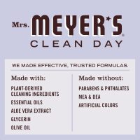 MRS. MEYER'S CLEAN DAY Liquid Hand Soap Refill, Cruelty Free and Biodegradable Formula, Lavender Scent, 33 Fl Oz (Pack of 1) - Image 4