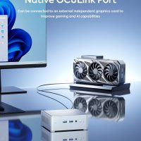 MINISFORUM NAB9 Plus Mini PC Intel Core i9-12900HK(14C/20T), 32GB RAM 1TB SSD, HDMI+DP+USB4(PD) Video Outputs Mini Computers, OCuLink Port, 2X 2.5G LAN Port Intel Iris Xe Graphics Desktop Computer - Image 4