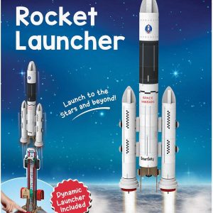 Smartivity Rocket Launcher Kit for Kids 6, 7, 8, 9, 10, 11, 12 Years Old | Build Your Own Rocket and Launcher | Birthday Gifts for Boys & Girls | DIY STEM Science Toy for Kids 6-12 Years