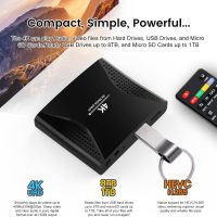 ACEMAX 4K Ultra-HD Digital Media Player for USB Drives and MicroSD Cards with 4K HDMI and Analogy AV, Digital Signage,Automatic Playback,Resume and Looping Capability,H.265 Videos Music Photos... - Image 6