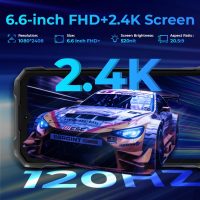 HOTWAV Hyper 7 Pro 5G Rugged Phone, 36GB + 256GB/2TB Android 14 Waterproof Phone, 6.6"FHD+ 2K Display Cell Phone, 10800mAh Battery, 200MP + 32MP Camera, Octa Core, Dual Sim, NFC, OTG, 120Hz, 33W, GPS - Image 2