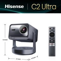 Hisense C2 Ultra, Triple Laser Smart Portable Projector, 4K UHD, 3,000 Lumens, 65” – 300”, Dolby Vision, IMAX Enhanced, Sound by JBL, Netflix Included, Designed for Xbox, Optical Zoom - Image 2
