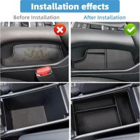 Center Armrest Storage Box and Central Control Lower Storage Box for Honda HR-V HRV 2023 2024 2025 Accessories - Image 4